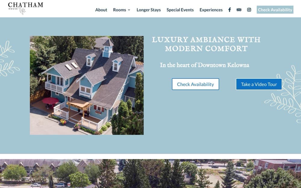 Chatham House website, built by Dazvix